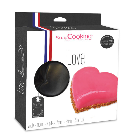 Semi-rigid heart mould: Semi-rigid heart mould: