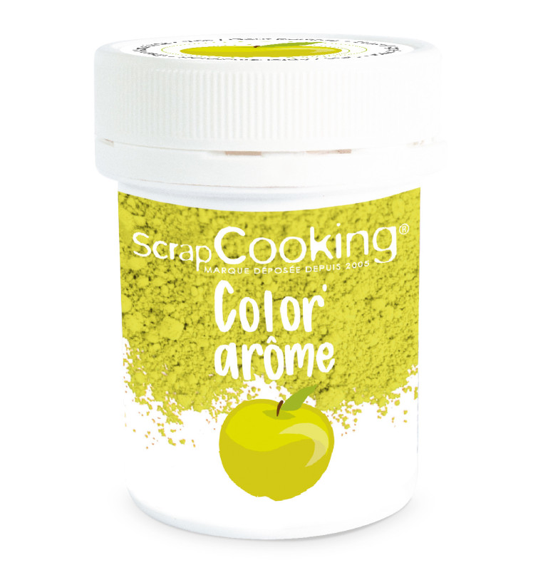 Color'arôme vert / pomme 10 gr