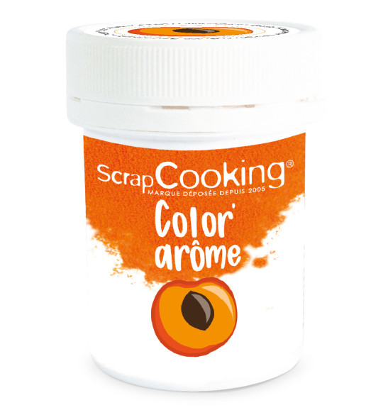 Color'arôme orange / apricot 10g