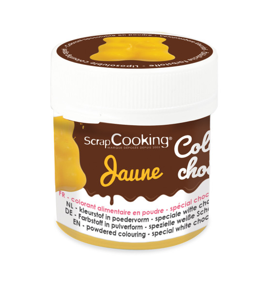 Color'choco liposoluble jaune 5 gr réf.4091