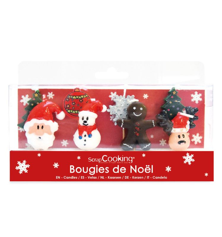 8 bougies de Noël