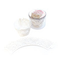 Détail boite contours dentelle pour cupcakes x 12