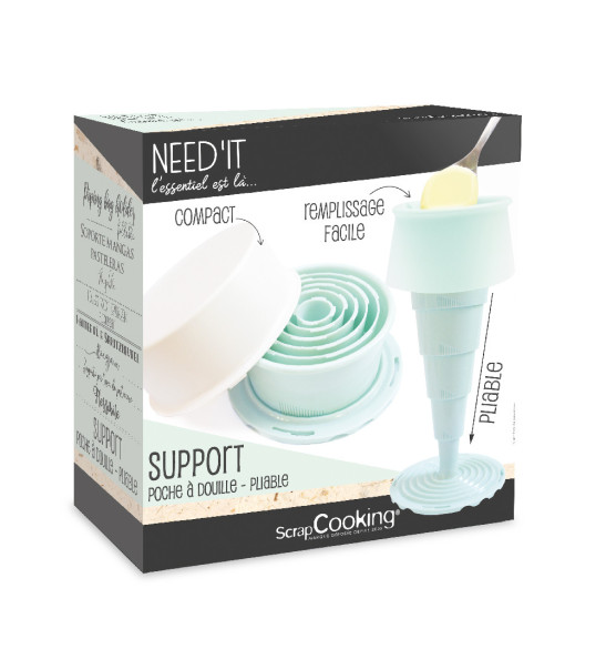 Support poche à douille pliable Need'it Support poche à douille pliable Need'it