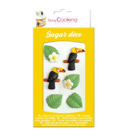 Caissette cupcake Tropical x36 - ScrapCooking - MaSpatule