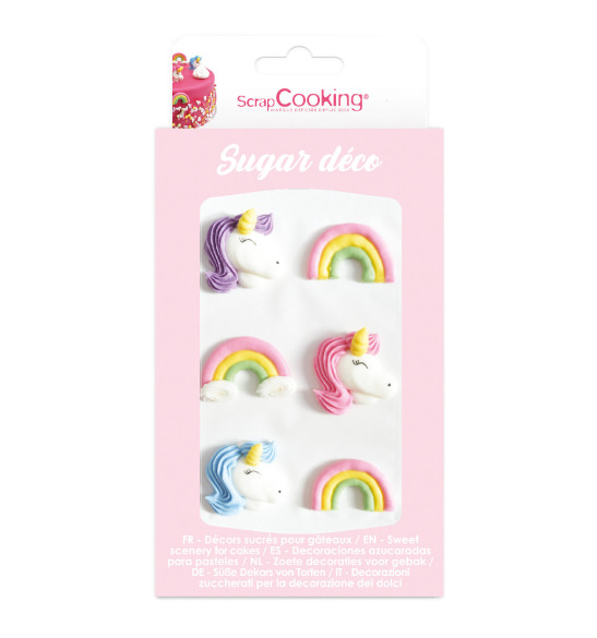 Unicorn sweet scenery decorations