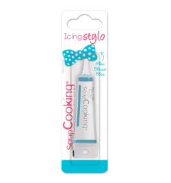 Blue icing pen