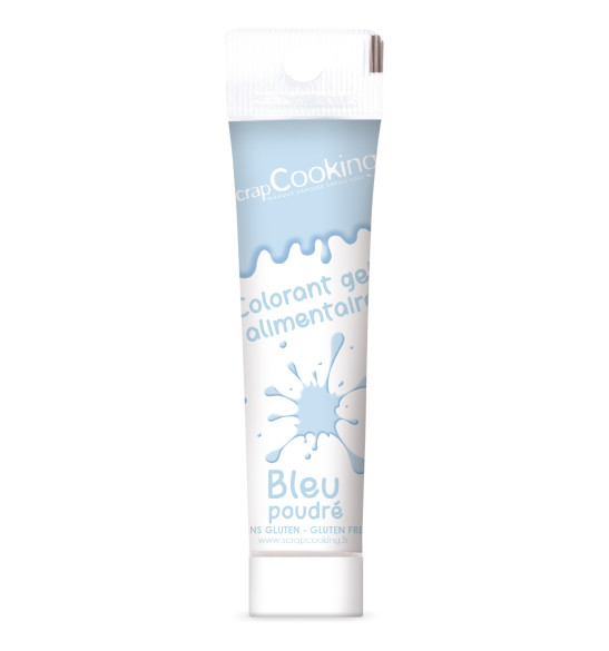 Baby blue food colouring gel 20g