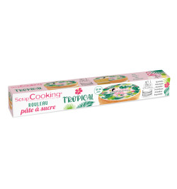 Tropical sugarpaste roll 150g