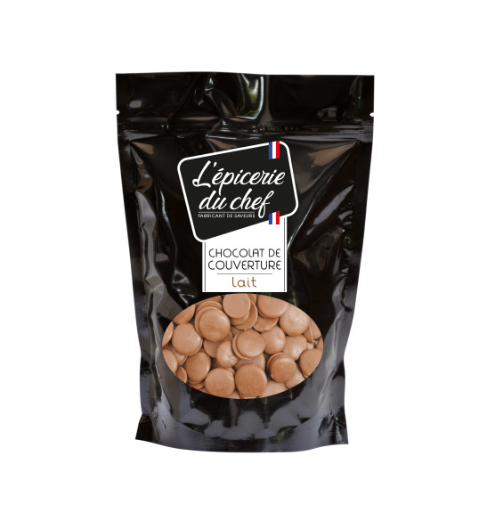 Milk chocolate couverture 500g
