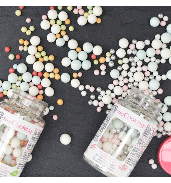 Pot de décors sucrés bubbles multi réf.7410