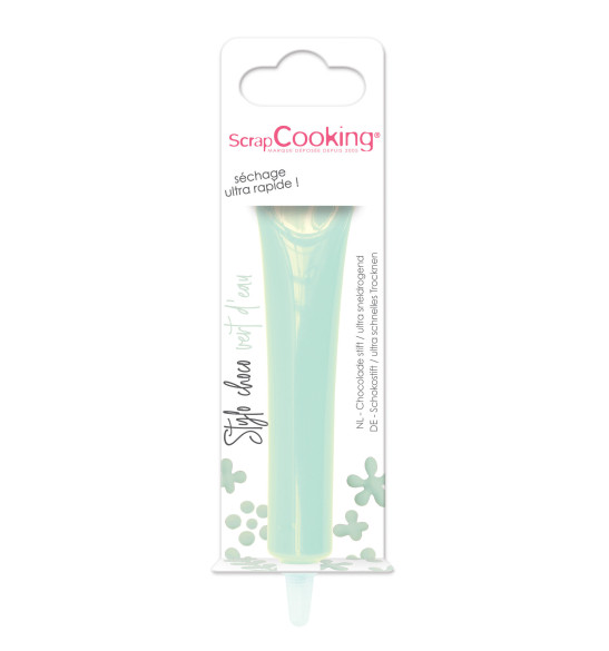 Choco taste pen - sea green 25g - ScrapCooking