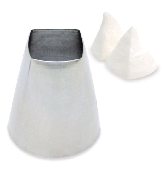 Stainless steel smooth square piping tip Stainless steel smooth square piping tip