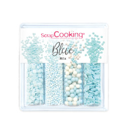 Blue Mix - 64g sugar sprinkles