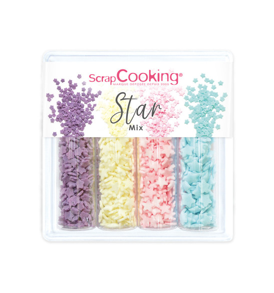 Star Mix - 52g sugar sprinkles Star Mix - 52g sugar sprinkles