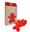 6 moules silicone individuels Ginger réf.2911