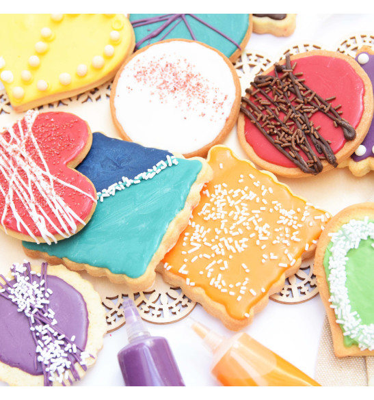 Stylos de Décoration pour Pâtisserie 4 x 25 g