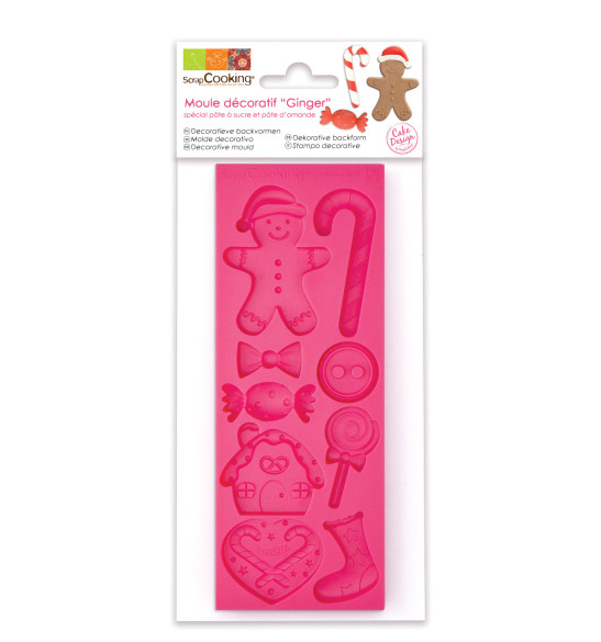 Scrapcooking® silicone mould for gingerbread men sweet scenery Scrapcooking® silicone mould for gingerbread men sweet scenery