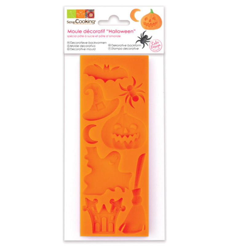 Scrapcooking® silicone mould for making Halloween-themed sugar decos