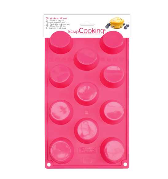 Moule à gâteaux silicone 11 mini-muffins 3111