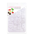 Blister mould for 16 sweets and chocolates