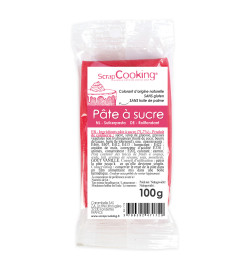 Pâte à sucre rose fuchsia 100g réf.7172