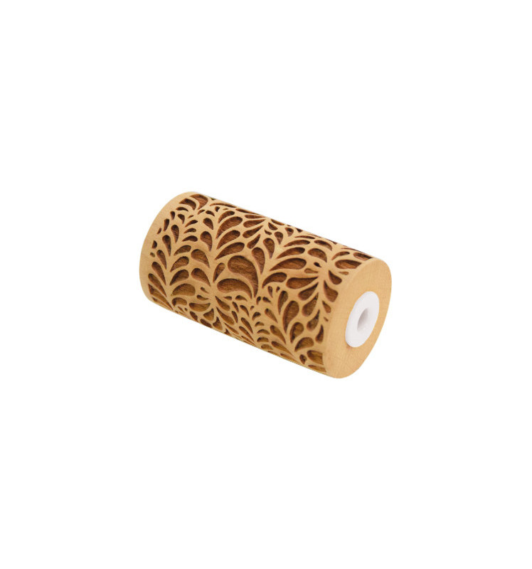 Mini rouleau bois empreinte Ondine réf.5308