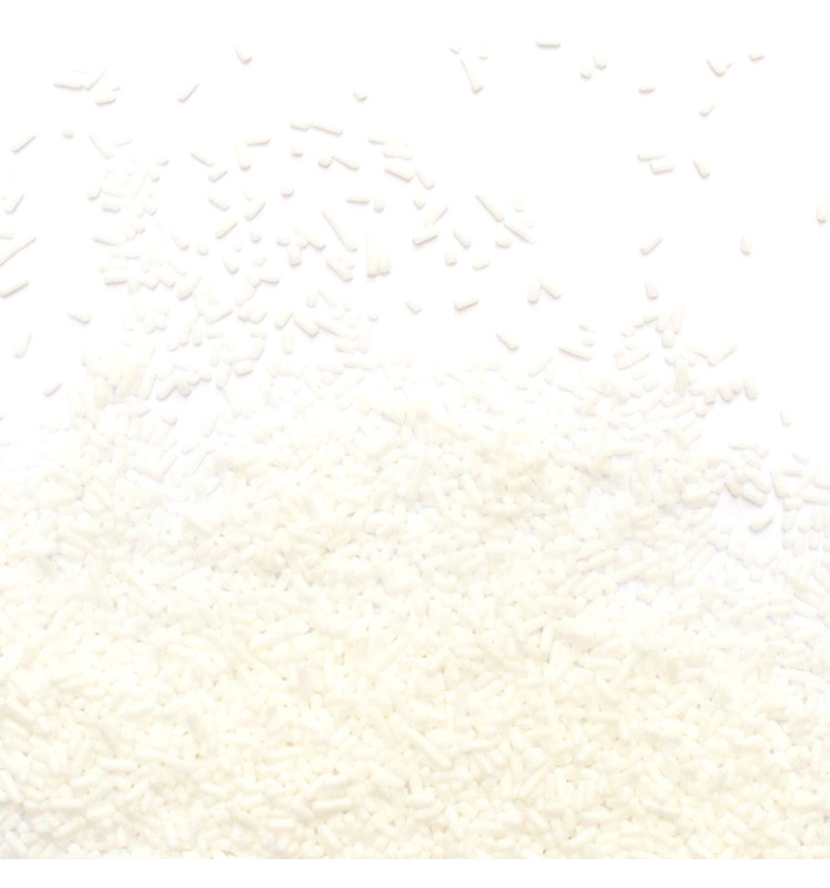 White sugar strands 80g