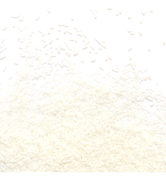 White sugar strands 80g