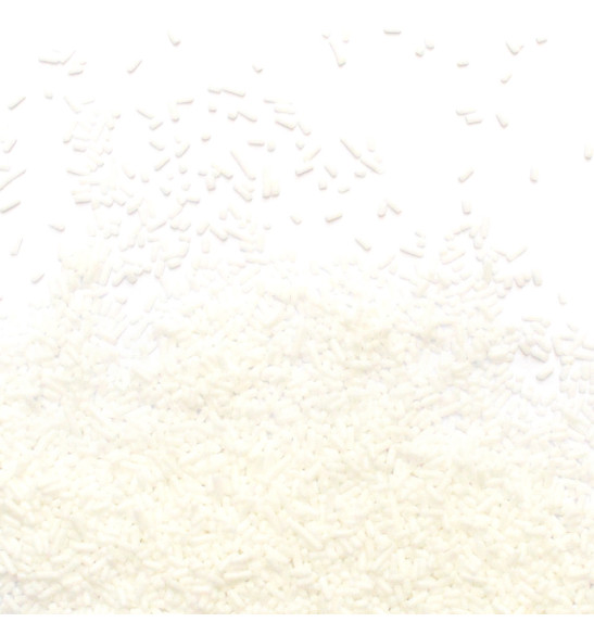 White sugar strands 80g