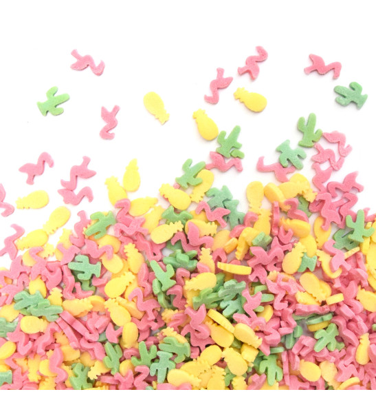 Pot of summer sugar sprinkles 50g