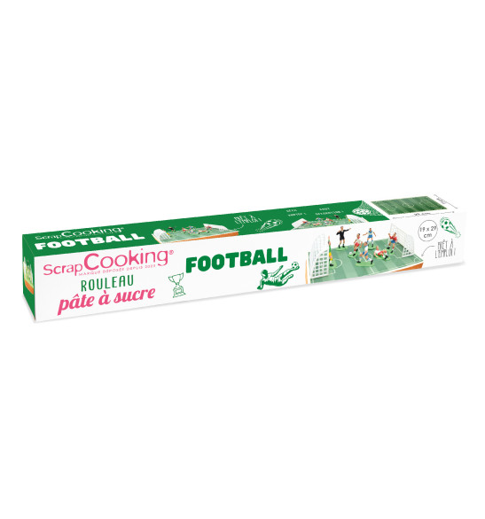 Football field sugarpaste roll 120g
