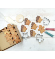 Ambiance Atelier biscuits de Noël réf.3793