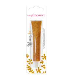 Iridiscent gold icing pen