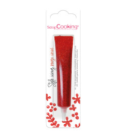 Iridiscent red icing pen 26g -ScrapCooking®