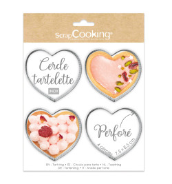 4 individual perforated...