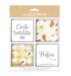 4 individual perforated...