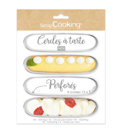 ScrapCooking - 6 moules tartelettes Ø 11 cm - Cdiscount Maison