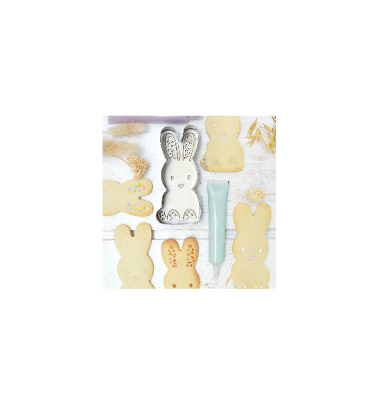 Découpoir + embosseur lapin -  ScrapCooking®