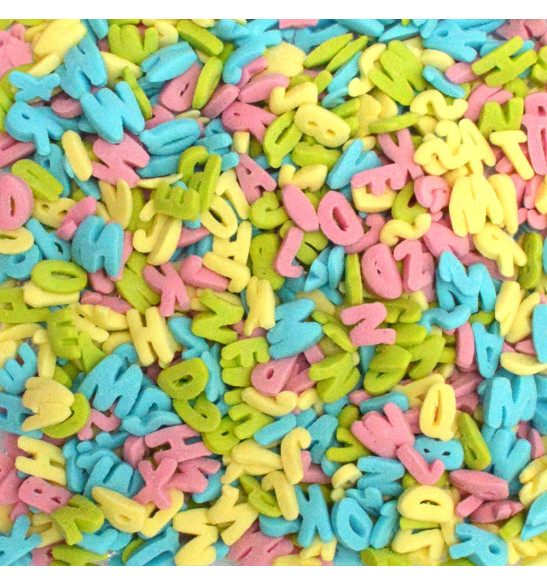 Alphabet sprinkles 55g