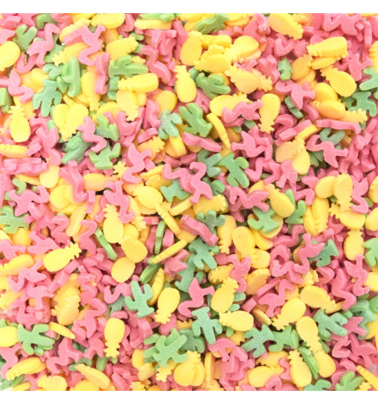 Pot of summer sugar sprinkles 50g