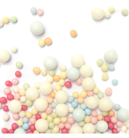 Pot de décors sucrés bubbles multicolore- ScrapCooking®
