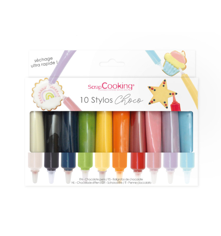 SCRAPCOOKING - STYLO PINCEAU COLLE ALIMENTAIRE 2ML - Bracconi