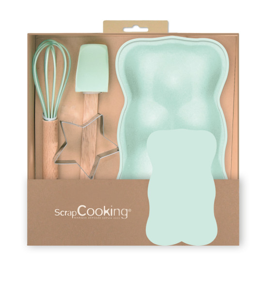 Box 4 utensils Teddy bear Box 4 utensils Teddy bear