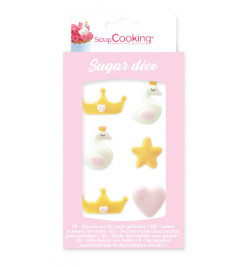 Princess-themed sweet scenery decorations - ScrapCooking®
