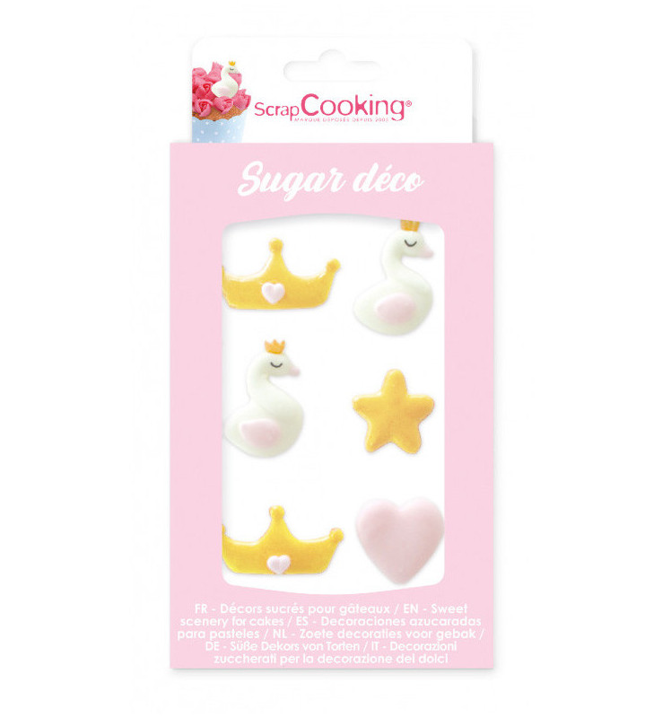 Princess-themed sweet scenery decorations