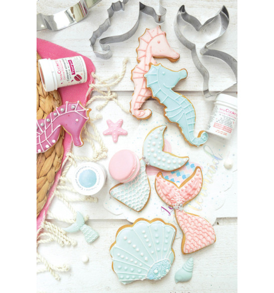 Set of 4 Mermaid cookie cutters