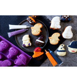 Ambiance Moule à gâteaux silicone Halloween multi réf.3168