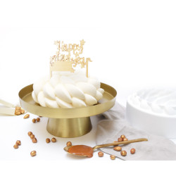 Ambiance Cake topper led Happy New Year réf.4985