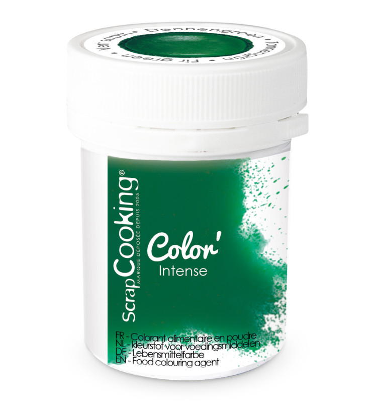 Fir green powdered artificial food colouring 5g