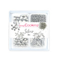 Mix sweet decorations Silver 63g